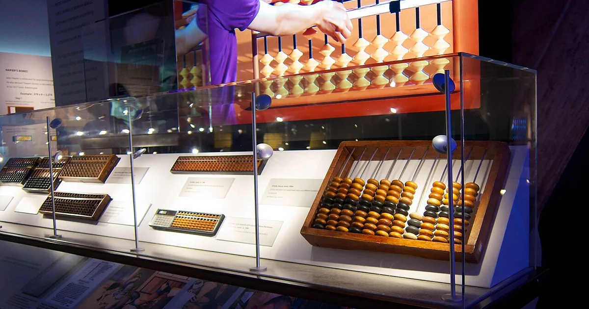 Abacus Display at the Computer History Museum